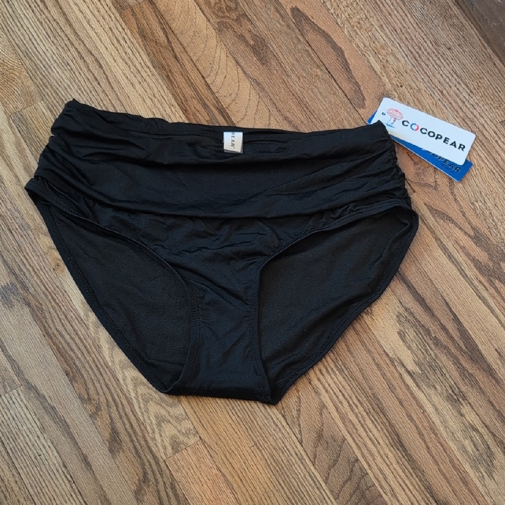 Cocopear Women's Black Swim Bottom